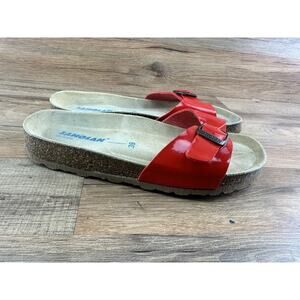 SANOSAN Malaga Sanoflor Patent - Comfort Plus Size 39 size 8-8.5 Women’s